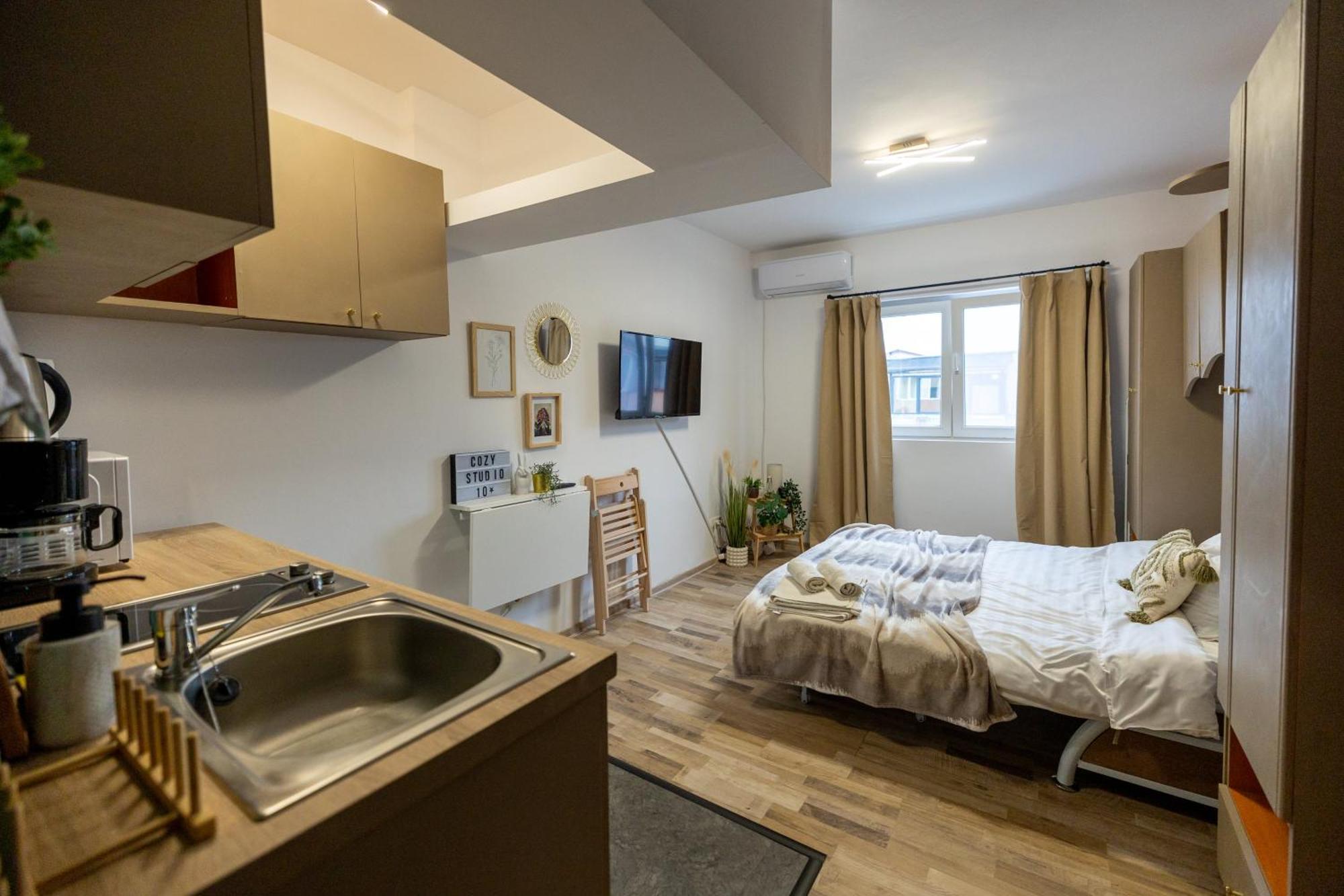 Cozy Studio Retreat - Quiet, Premium Stay Timişoara Eksteriør bilde